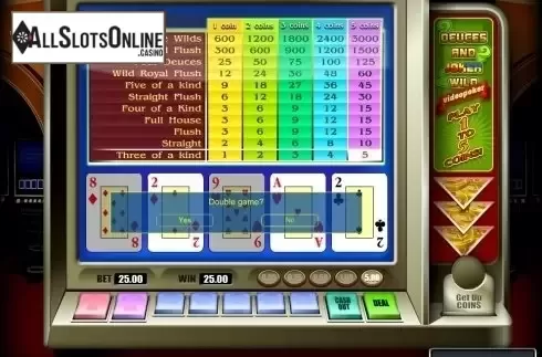 Game Screen 3. Deuces And Joker (Novomatic) from Novomatic