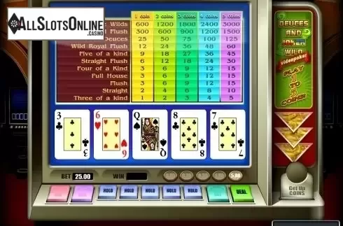 Game Screen 2. Deuces And Joker (Novomatic) from Novomatic