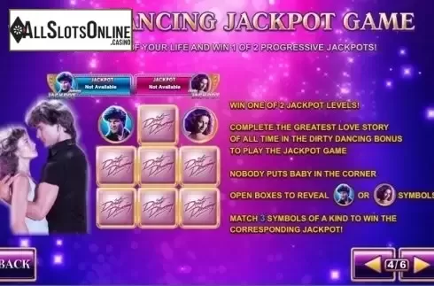 Screen5. Dirty Dancing from Playtech