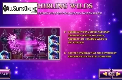 Screen6. Dirty Dancing from Playtech