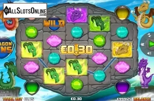 Win screen. Dragon Wins from NextGen