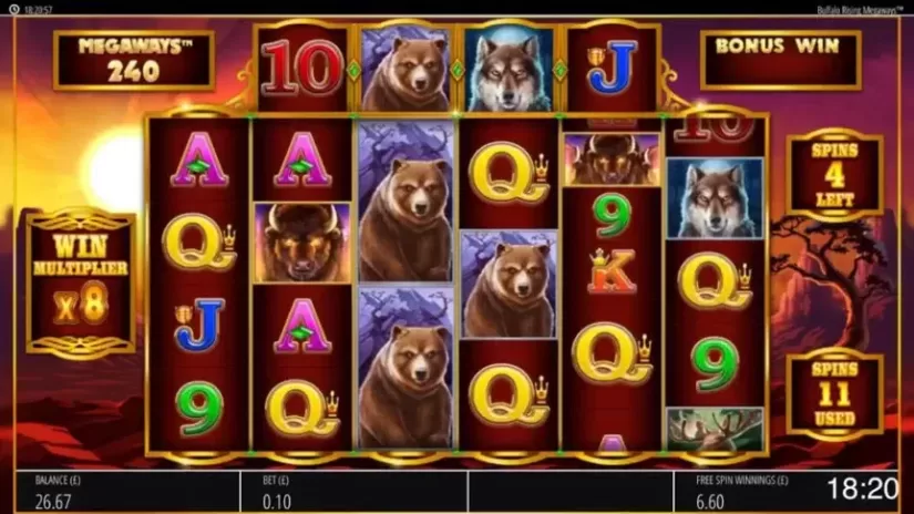 Extra Chilli slot screenshot 