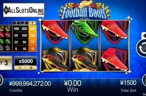 Reel Screen. Football Boots from CQ9Gaming