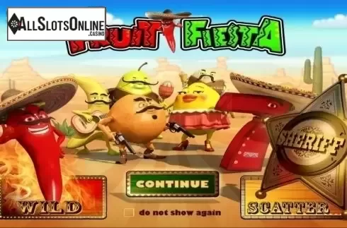 Start Screen. Fruit Fiesta (Wazdan) from Wazdan