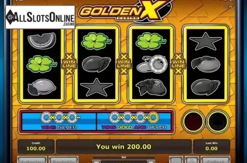 Win. GOLDEN X casino from Greentube