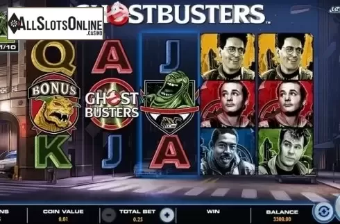 Reel Screen. Ghostbusters Plus from IGT