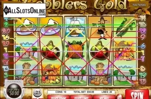 Screen3. Gobblers Gold from Rival Gaming