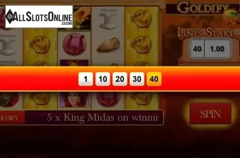 Screen4. Goldify from IGT