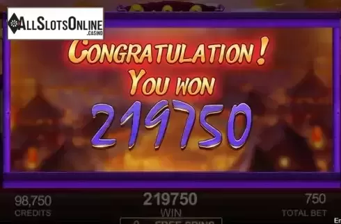 Win Free Games screen