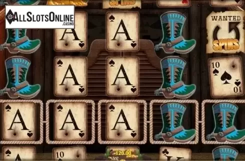 Screen 2. Gunslingers' Gold from Nektan