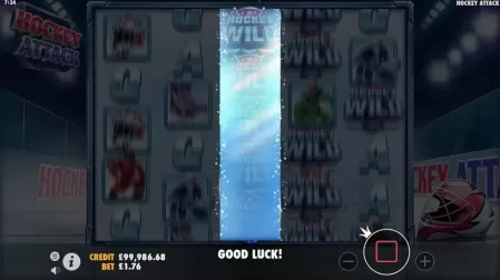 Hockey Attack slot screenshot 4