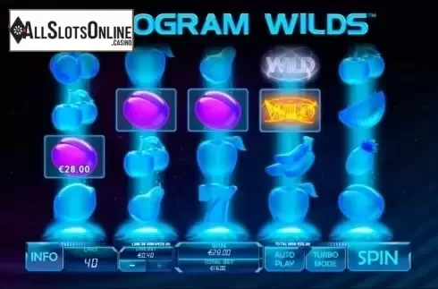 Win 4. Hologram Wilds from Playtech