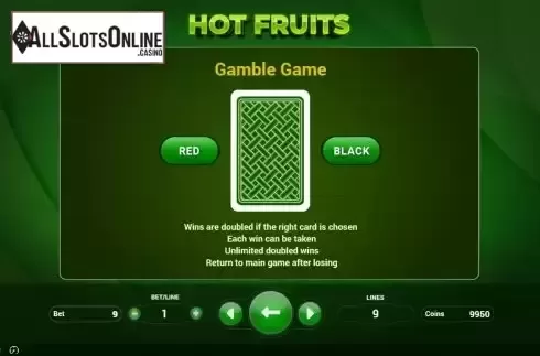Risk Game screen
