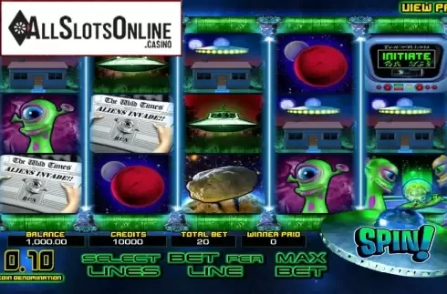 Reels. Invaders from Betsoft