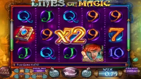 Lines of Magic slot screenshot 4
