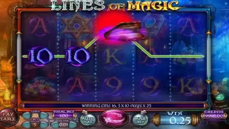 Lines of Magic slot screenshot 2