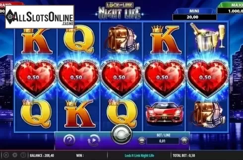 Win screen 1. Lock it Link Night Life from SG