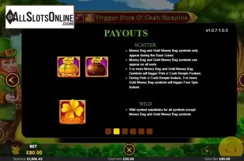 Paytable 2