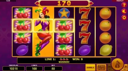 Lucky Joker 100 slot screenshot 4