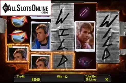 Won wild. MacGyver from Novomatic