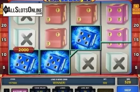 Screen 2. Mad Cubes 25 from Zeus Play