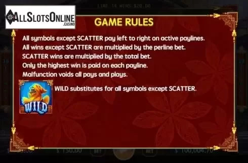Game rules 1