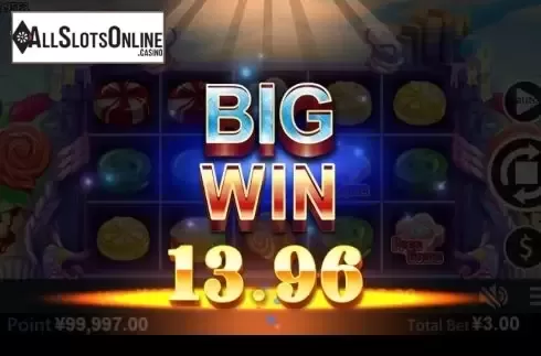 Big win. Magic candy from Virtual Tech