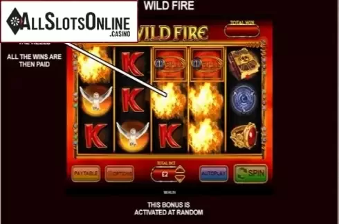 Paytable 6. Merlin (Inspired Gaming) from Inspired Gaming