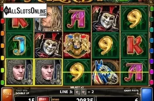 Screen 3. Milady X2 from Casino Technology