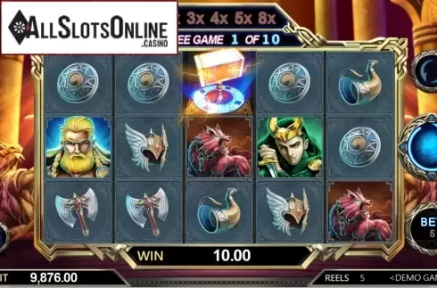 Free Spin Game. Mjolnir from JDB168