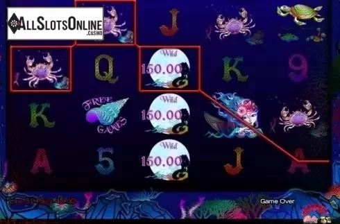 Win Screen. Moonlit Mermaids from High 5 Games