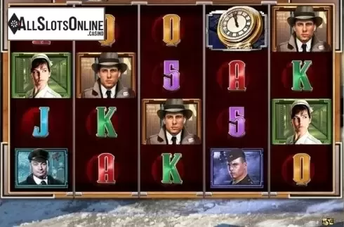 Game Workflow screen. Mystery Train from High 5 Games