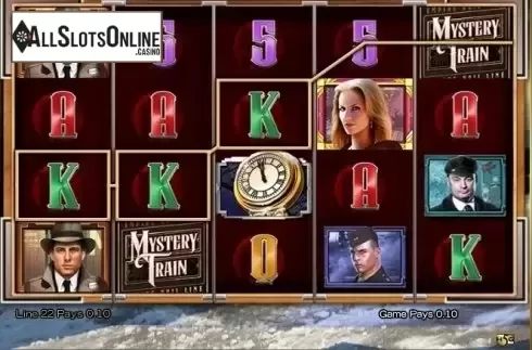 Win Screen. Mystery Train from High 5 Games