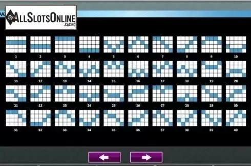 Paytable 3. Mystery Train from High 5 Games
