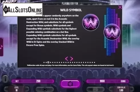 Wild Symbol. NRG Sound from Fugaso