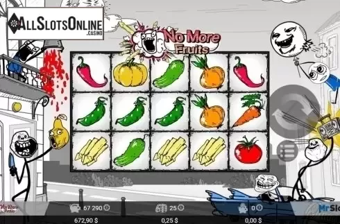 Screen4. No More Fruits from MrSlotty