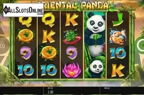 Reel Screen. Oriental Panda from Blueprint