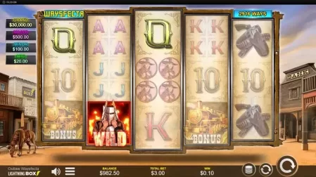 Outlaw Waysfecta slot screenshot 3