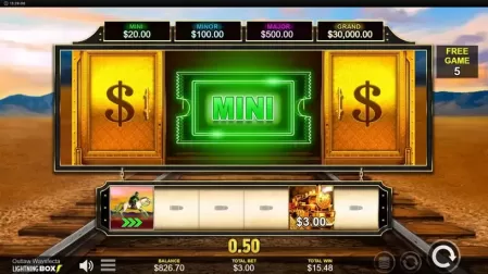 Outlaw Waysfecta slot screenshot 8