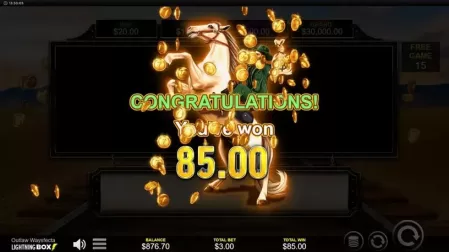 Outlaw Waysfecta slot screenshot 9