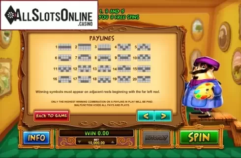 Screen8. Pablo Picas from Leander Games