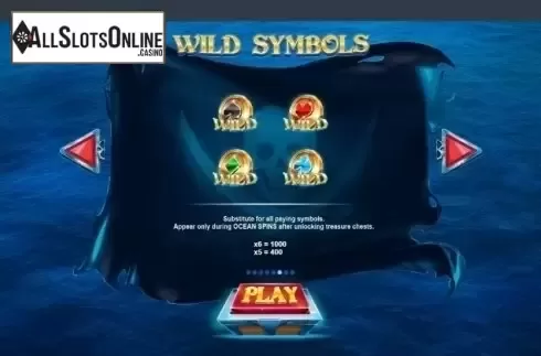 Wild Symbols. Pirates Plenty The Sunken Treasure from Red Tiger