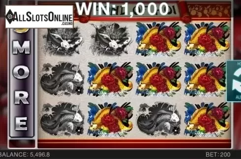 Screen 4. Pond Of Koi from Spinomenal