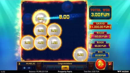 Prosperity Pearls slot screenshot 2