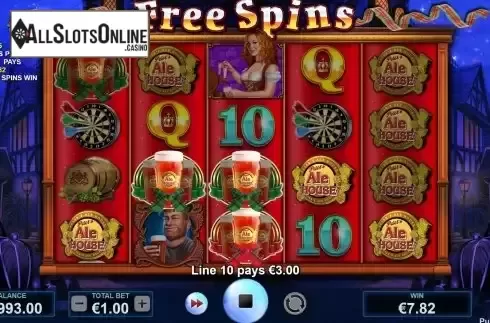Free Spins screen 3