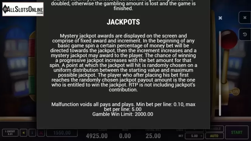 Jackpots. Retro 7 Hot from Fazi