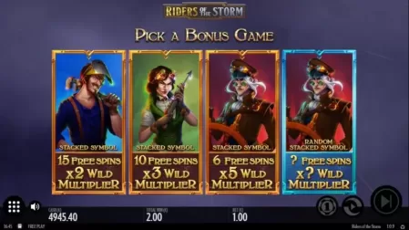 Riders of the Storm slot screenshot 4