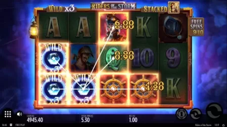 Riders of the Storm slot screenshot 5
