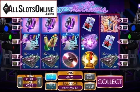 Screen 2. Schlager Millions from Genesis