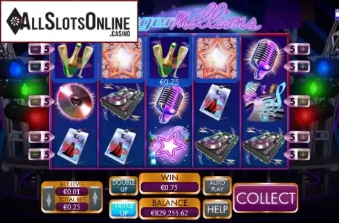 Screen 3. Schlager Millions from Genesis